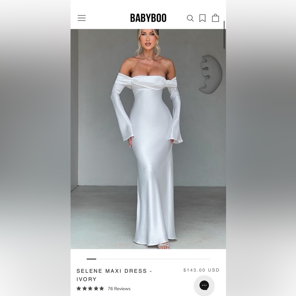 Babyboo Selene Maxi Dress size small